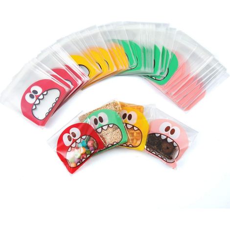 400 Stück Kekstüten, Weihnachtskekstüten, selbstklebend (1/4)