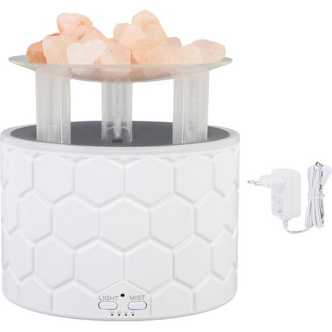 Diffuseur huile essentielle 400ml brume froide – Humidificateur aromathérapie lumière nuit minuterie arrêt auto maison chambre EU 100-240V, parfum (1/5)
