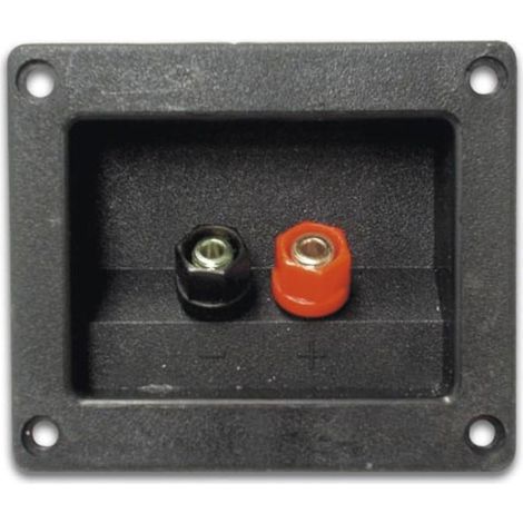 5 Soportes para altavoz - Rectangulares - Plateados