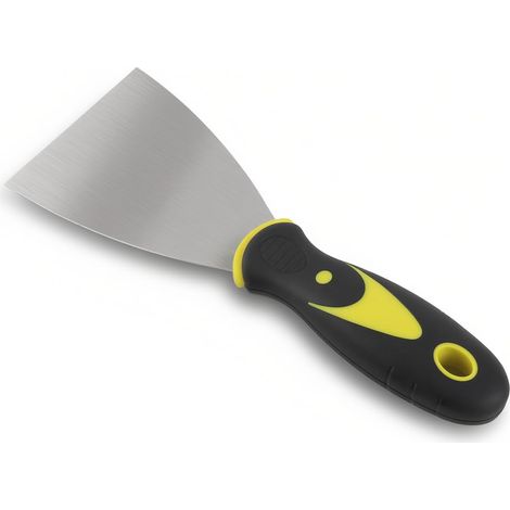 Grattoir d'imprimante 3D, Accessoires d'imprimante 3D avec Poignée en Caoutchouc, Pelle à Lit Chaud d'imprimante en Acier Inoxydable, Spatule de Retrait d'imprimante 3D, (1/5)