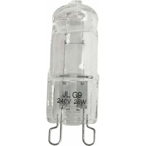 LAMPE HALOGENE CULOT G9 25 W 230 V 35X18 POUR HOTTE - 6083665