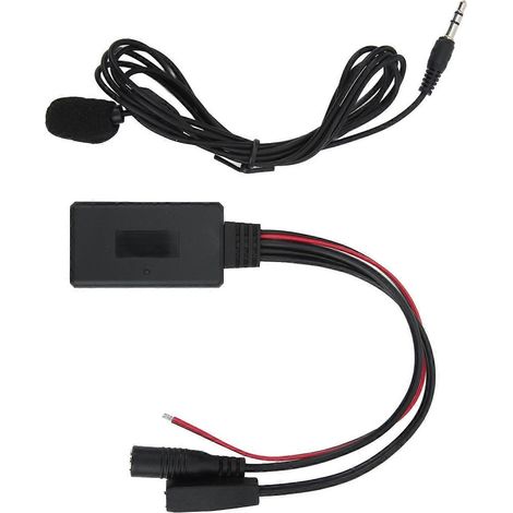 Câble adaptateur auxiliaire Bluetooth 5.0 avec connecteur à 10 broches et microphone, en remplacement pour E46 M3 (1999–2006)