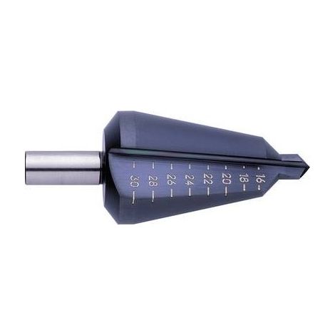 Exact 5272 Punta conica allargaforo 4 - 20 mm HSS-E TiAIN Alberino a 3 facce 1 pz. (1/2)