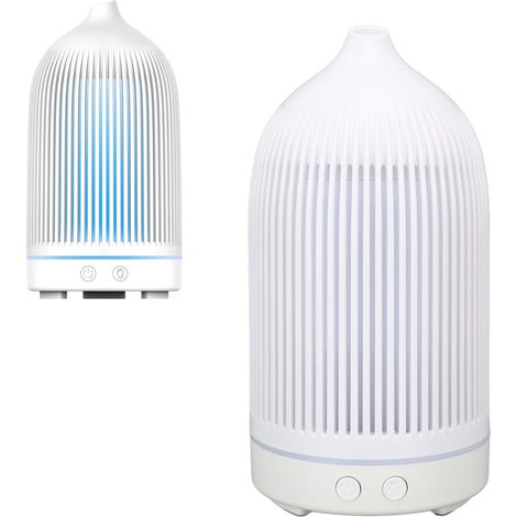 Diffuseur d'arômes creux de 200 ml, humidificateur en forme de vase coloré, diffuseur de parfum d'huiles essentielles USB (1/5)