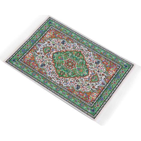 Tapis miniature 1:12 pour maison de poupée, élégant et raffiné, décoration de salon n°2 (1/5)