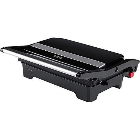 ECG S 2070 Elektrischer Grill Edelstahl 1200 W modernes Design
