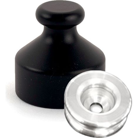 Kit de Fixation : Rondelle multi-matériaux Alu + Suspension classique Noir - L'Attachante (1/5)