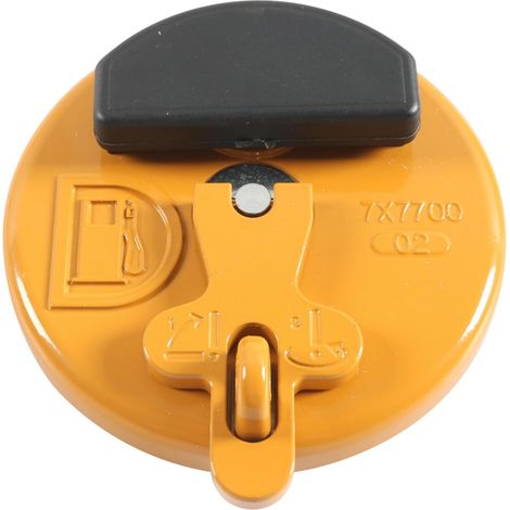 Bouchons de carburant stables et sécurisés faciles à utiliser - Couvercle de réservoir en aluminium pour pelleteuses assurant les fuites - Bouchons de réservoir de rechange automobiles (1/5)