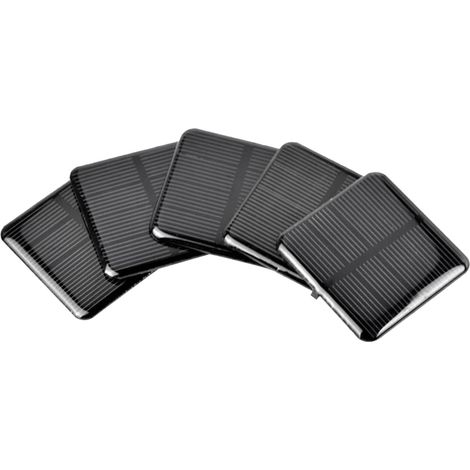 10PCS 2V 160MA 50X50MM Panneaux Solaires DIY pour Batterie Chargeurs de TéLéPhone Cellulaire Module de Silicium Monocristallin (1/5)