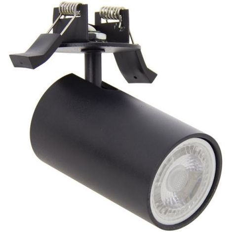 Xanlite – Spot encastrable GU10 50W blanc chaud 2700K – Orientable avec connecteur rapide – Angle d'éclairage 36° – Dimensions Ø56 x 95 mm (1/6)