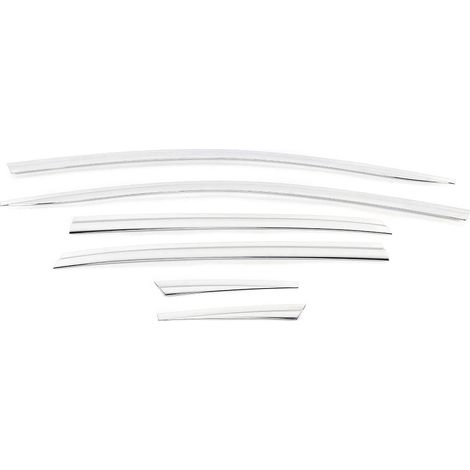 6-teiliges Set galvanisierter Sonnen- und Regenabweiser für Honda CR-V 2012–2016 Fenster – Windabweiser, Visiere, Schutzblenden (1/5)