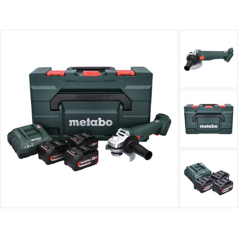 Metabo W 18 L 9-125 Quick Winkelschleifer grün akku (1/5)
