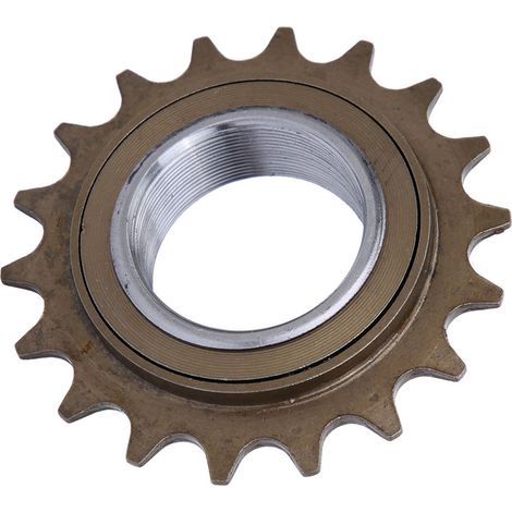Pignon vélo fixe 18 dents, pièce de rechange pour transmission single speed et vélo pignon fixe (1/5)