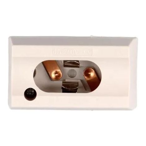 edm Linestra douille électrique blanc compact 15x10 cm