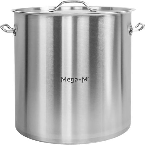 Olla alta para catering con tapa Mega-M Standard 71 l, di谩metro 45 cm x altura 45 cm N