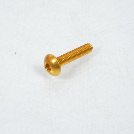 breite kuppelschraube btr m6 steigung 100 30mm gold eloxiert 3as
