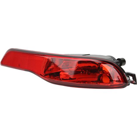 Feux antibrouillard arrière réflecteur rouge pour Jeep Cherokee KL 2014-2018, optique droite 68105144AC, pièce de rechange compatible.