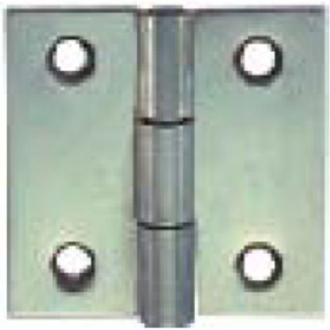 Cerniere quadre Inox 50 x 50 mm. - 2 pz.