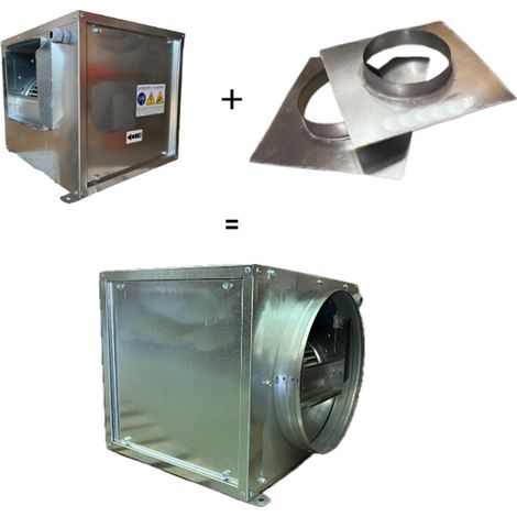 Caisson moteur 7/7 1850m3/h insonorisé 220V