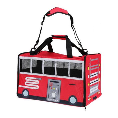 TRANSPORTIN MASCOTA 50X30X32,5CM ROJO