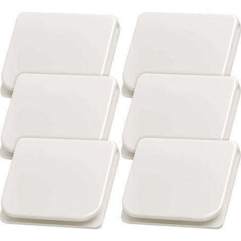 Clips de rideau de douche Clips de rideau de pulvérisation coupe-vent Clips de rideau autocollants Clips de protection de protection de douche (6 pièces) (1/5)