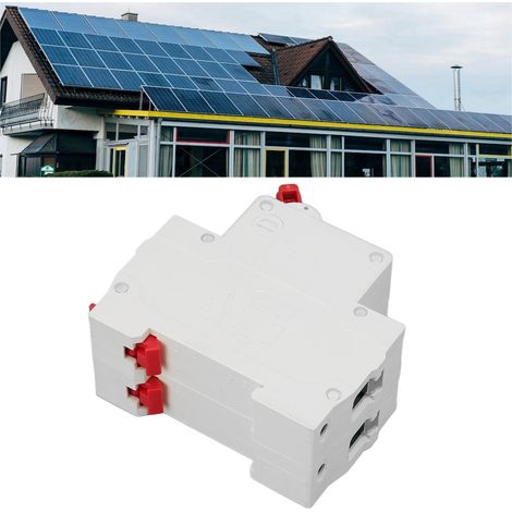 Le nouveau disjoncteur DZ47s-63Z C16 2P CC est un disjoncteur miniature 1 000 V CC destiné aux systèmes photovoltaïques. Il s'agit d'un disjoncteur 16 A montable sur rail DIN avec un pouvoir de coupur (1/5)