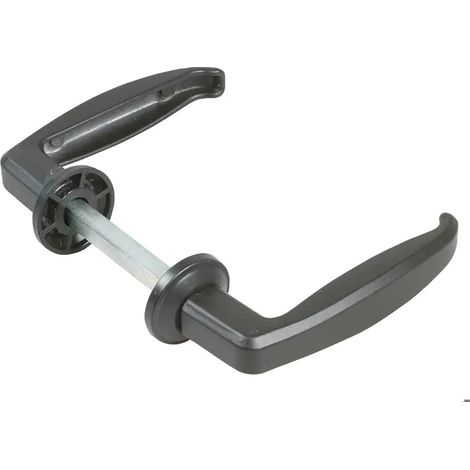 Türgriff ibfm 535/7 Zamak 35-50 mm schwarz
