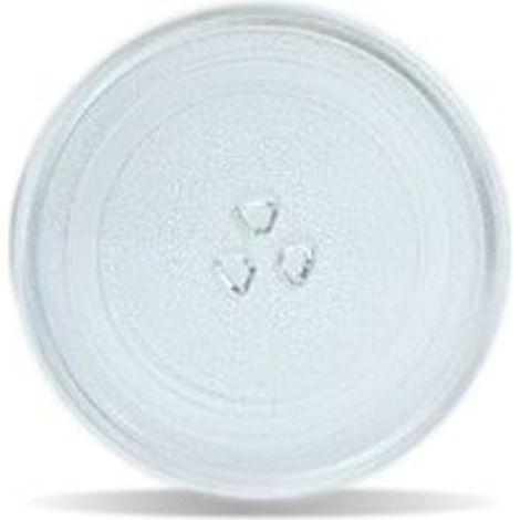 Universal-Drehteller aus Glas, XU, mikrowellengeeignet, 3 Halterungen, 245 mm, hochwertiges, langlebiges und zuverlässiges Produkt aus ausgewählten Materialien, normkonform – KZQ