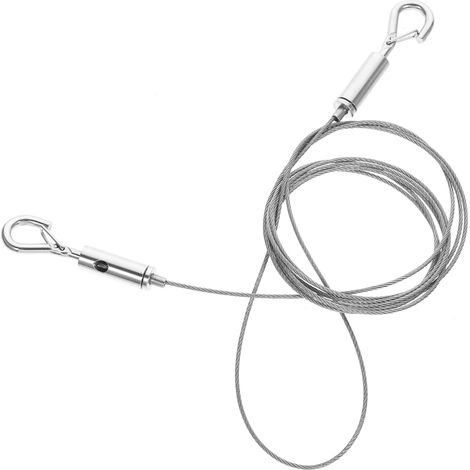 Cordon en acier inoxydable pour suspendre des tableaux, miroirs et (1/5)