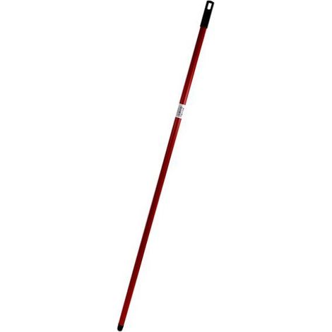 Palo de metal con hilo, rojo, 120 cm