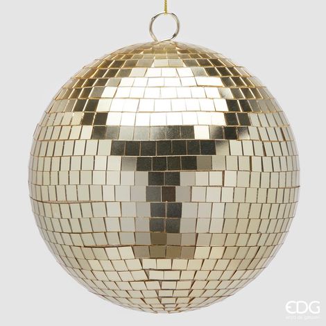 EDG Addobbo Palla Specchio Oro D 20 C4
