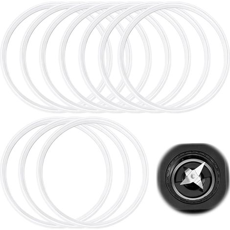 10 x practical replacement silicone seals. This set includes 10 replacement silicone seals, ideal for replacing worn seals. Designed as accessories silicone seal, it allows you to easily replace worn (1/5)