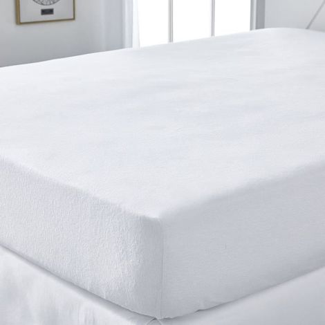 Absorbent mattress protector - TODAY - Essential - For double bed - 140 x 190 cm - Anti-mite (1/2)