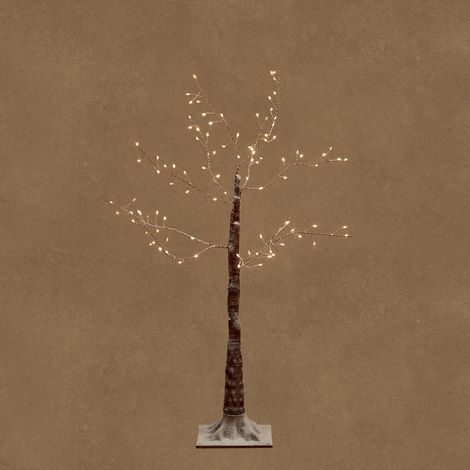 Luca Lighting LED Baum H 90 cm klassisch weiß - 100 LED frosted