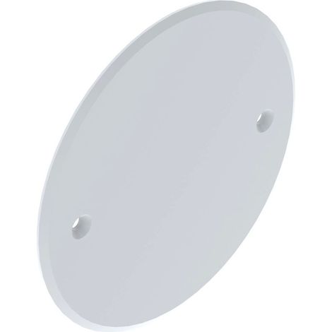 OBO Bettermann Tapa universal Ø84mm policarbonato/acrilonitrilo-butadieno-estireno blanco, 2003748