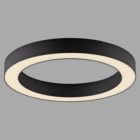 Lampe de plafond LED élégante Pure Lines Round Ø 35cm - graphite - 6310-13