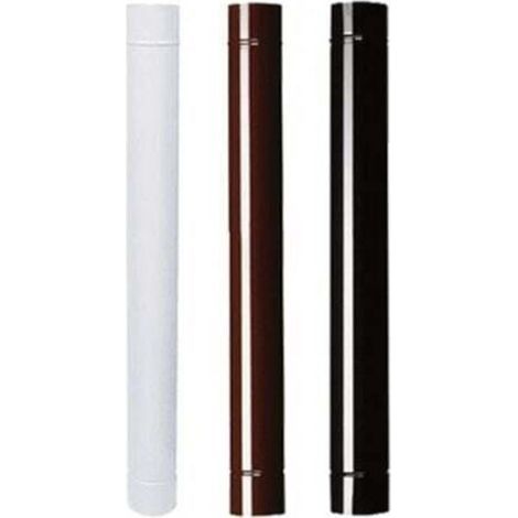 Tuyau Émaillé Pour Poêles Cm 100 Ø 10 Blanc (1/2)