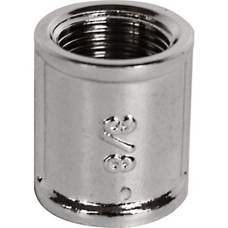 Manchon égal femelle-femelle 270R 3/8" chromé - THERMADOR 270R12CH