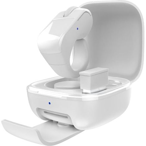 Anello multifunzione per il controllo del volume della fotocamera - Telecomando Bluetooth - Anello telecomando Bluetooth, bianco