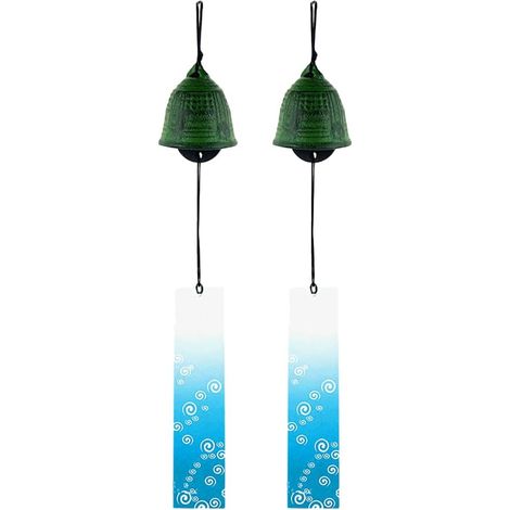 Stück japanisches Windspiel Retro Glocken aus Schmiedeeisen