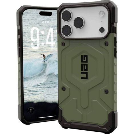 [GEBRAUCHT] B-Ware Urban Armor Gear Case Schutzhülle Apple iPhone 17 Pro Max Olive TPU robust 5,5m (1/2)