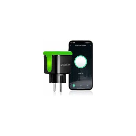 Prise Exterieure Etanche, GreenSun Prise Connectée, Prise connectée Alexa, Prise Minuteur programmable, Prise etanche Exterieur Smart Life Plug