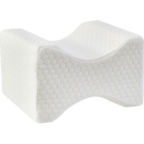 Dioxide Oreiller orthopédique pour Genou, Coussin Jambes Ergonomique pour Les Hanches, Le Dos, Les Jambes, Les Genoux, Choix idéal pour Dormir sur (1/5)