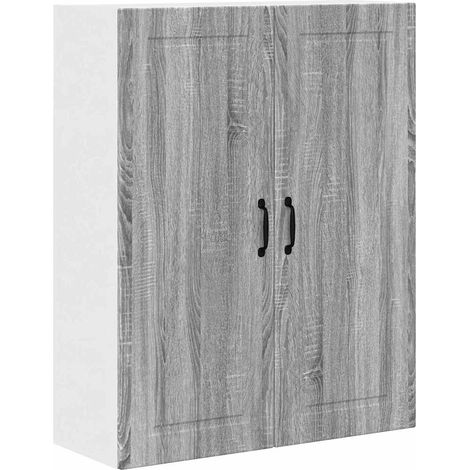 Meuble mural de cuisine,Armoire de cuisine avec porte Gris Sonoma 80 x 31 x 100 cm CFW82893 (1/5)
