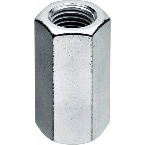 100 x DADO ESAGONALE DI GIUNZIONE M  8X 40 ZN UNI5535