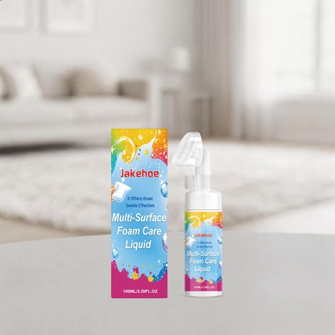 Schaumreiniger für Teppiche zur täglichen Reinigung von Flecken, Staub und Wasserflecken geeignet für verschiedene Materialien – 100 ml -- DE (1/5)