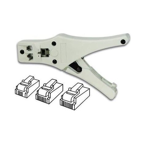 Pince à sertir fiche modulaire - VELLEMAN - RJ09=4P4C RJ11 - Blanc - A sertir