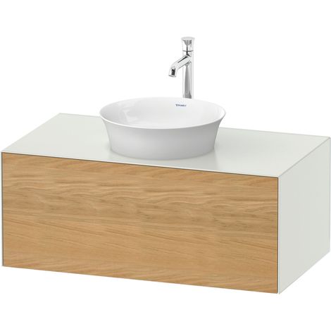 Duravit White Tulip, meuble sous-lavabo mural, largeur 1000 x (1/2)