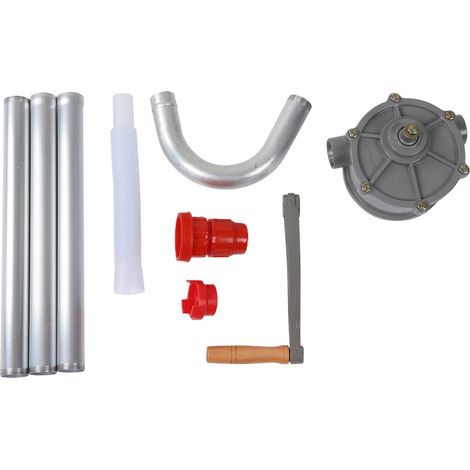 Pompe rotative 50L/min en alliage d'aluminium, manuelle avec filtre intégré, pour essence et kérosène (1/5)