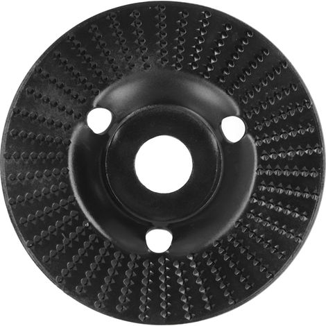 Disque meuleuse 125 mm acier haute carbonne, roue à polir sculpture bois, façonnage menuiserie (1/5)